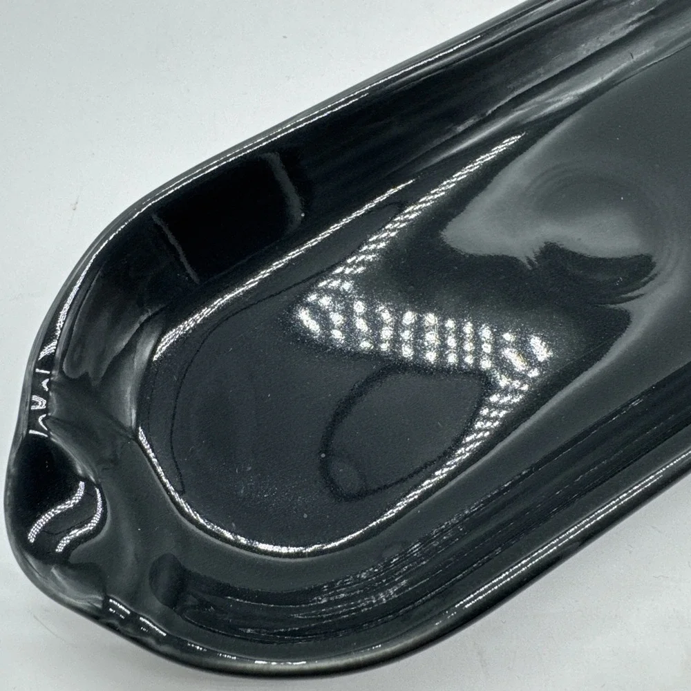 NEW  slate gray FIESTA WARE utility relish corn on the cob TRAY